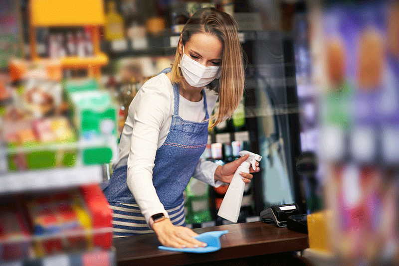 Retail Stores cleaning services